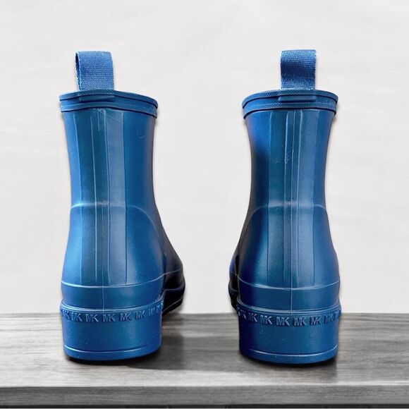 Michael Kors Mac Rain Bootie in River Blue - Picture 5 of 16